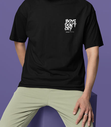 Oversized  French Terry | Don't Cry