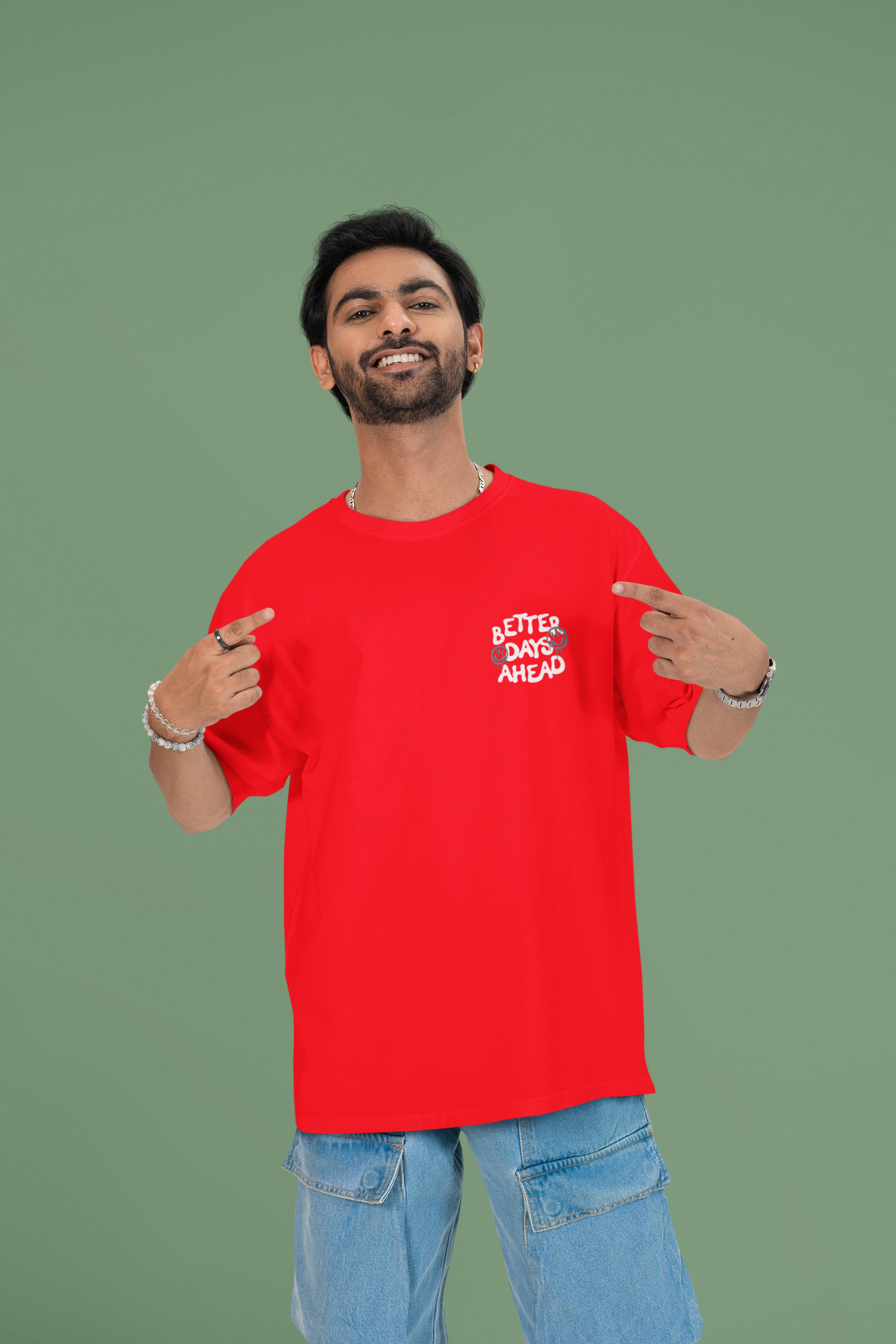 Drippy Smile "Better Days Ahead" Streetwear Tee