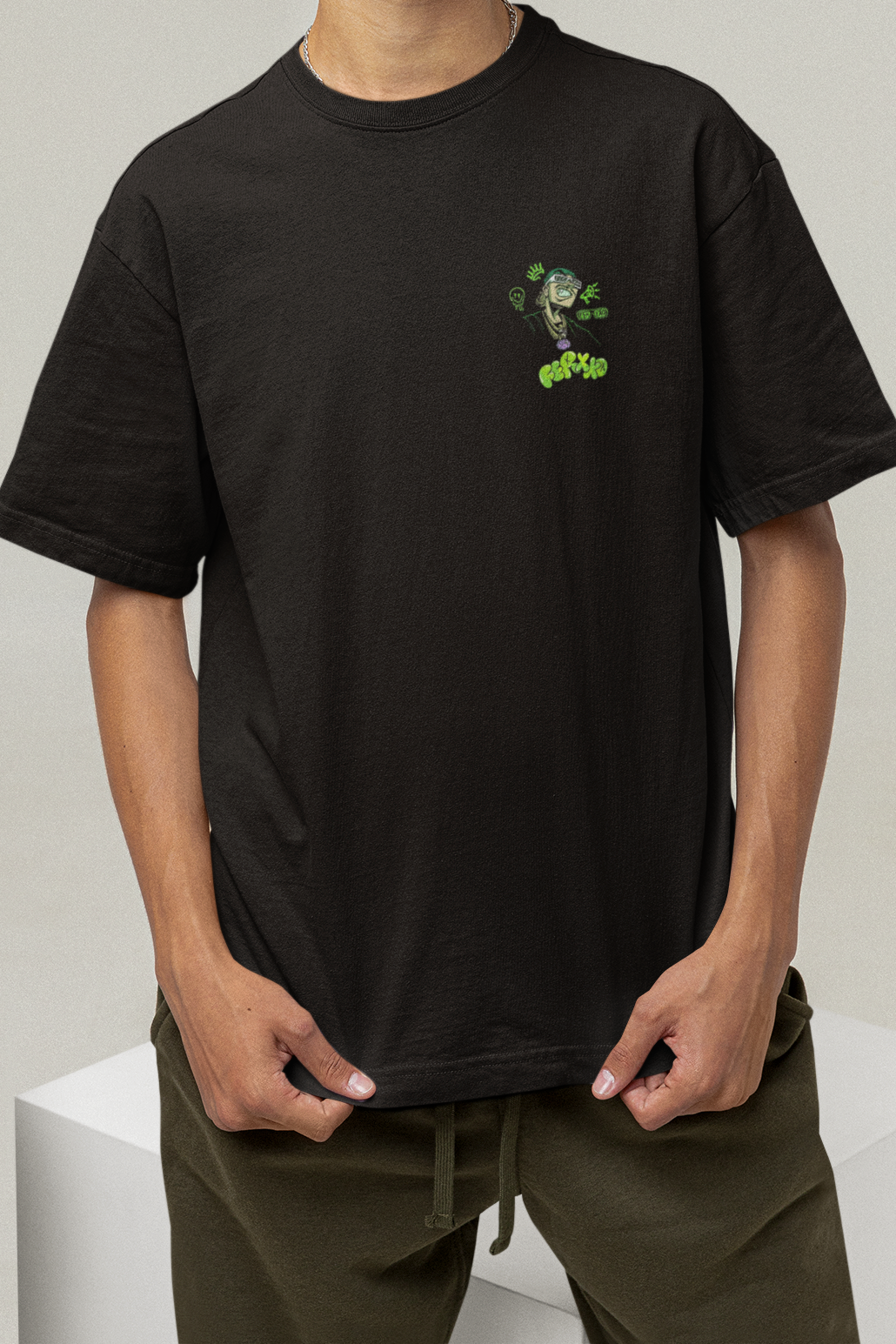 Ferxxo 'Graffiti Pop' Heavyweight Oversized T-Shirt