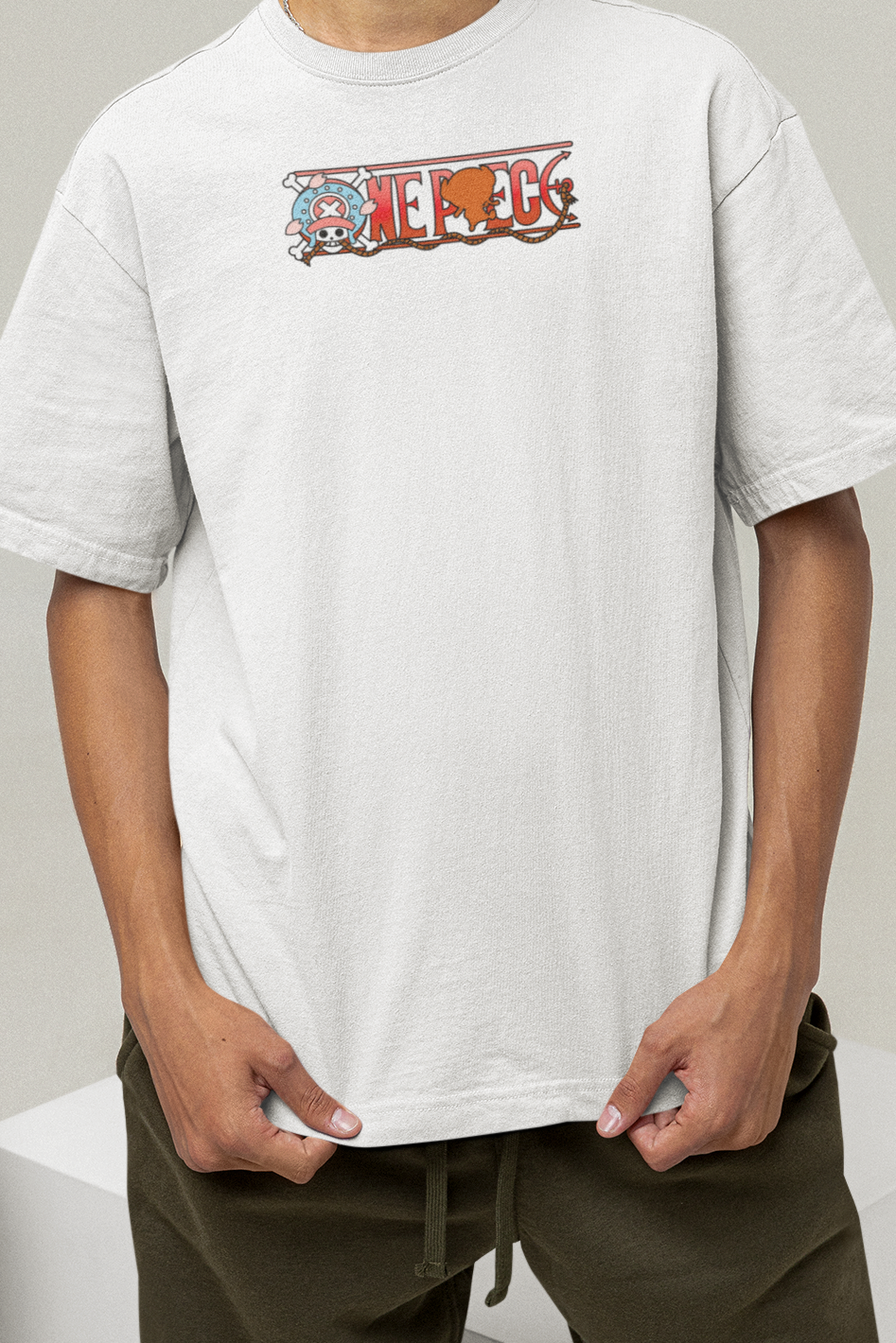 One Piece “Chopper Pop Art” Oversized Tee