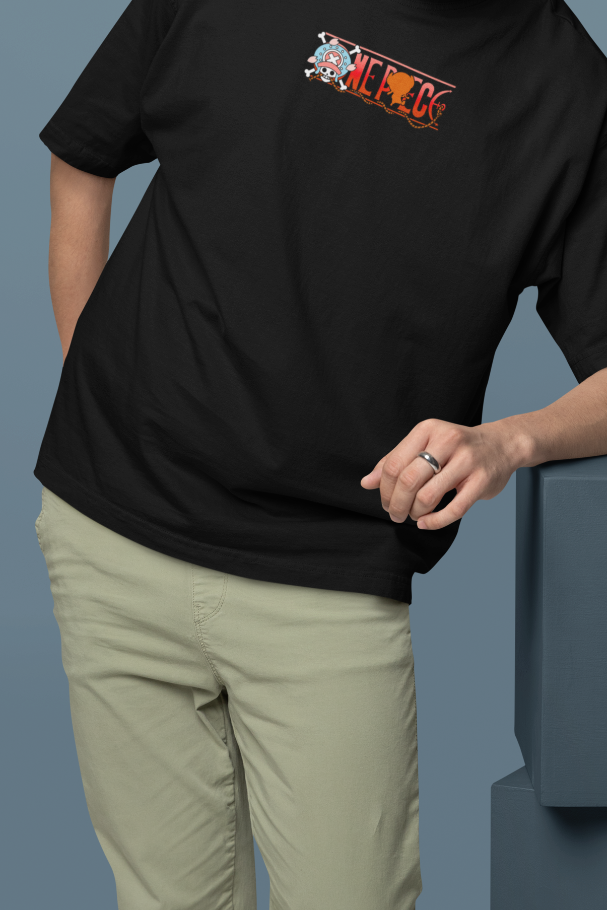 One Piece “Chopper Pop Art” Oversized Tee