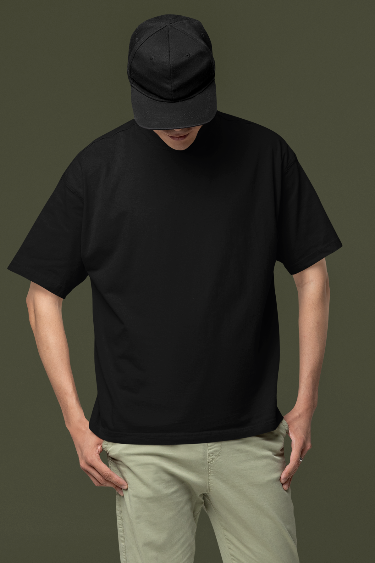 'Neon Beast' Oversized Tee (Lycra Blend)