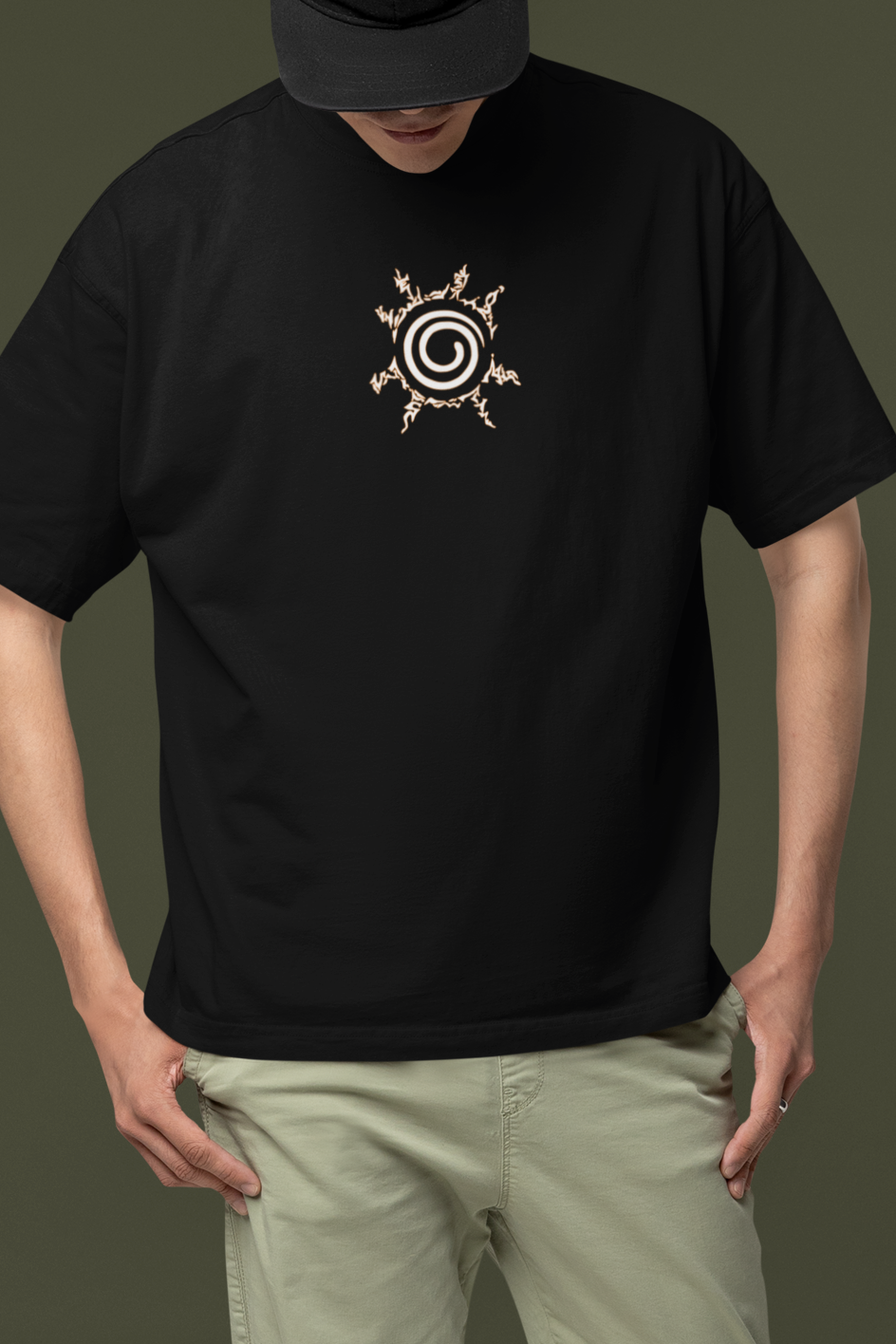 Kurama Crest Oversized Tee