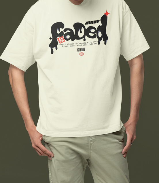 Faded Simplicity | Oversized T-Shirt