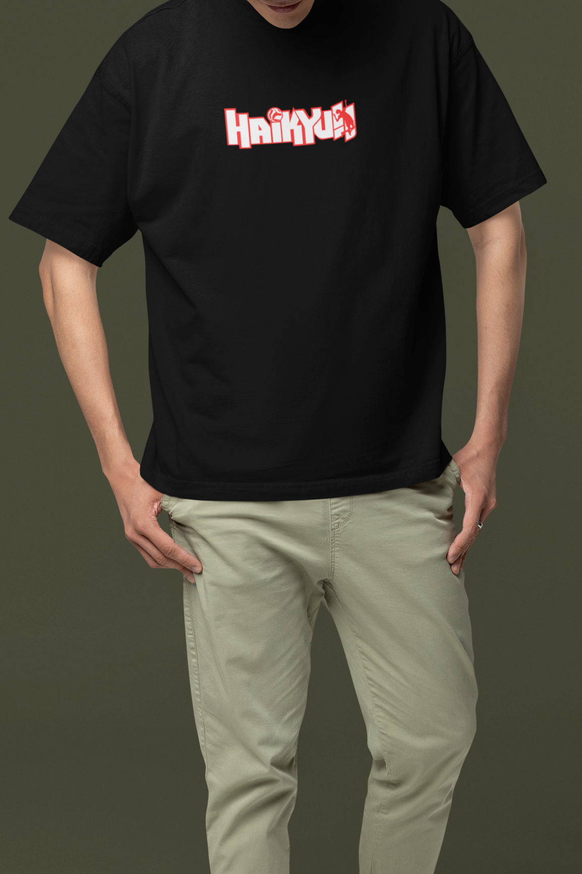 Haikyuu “Fly High!” Oversized Tee