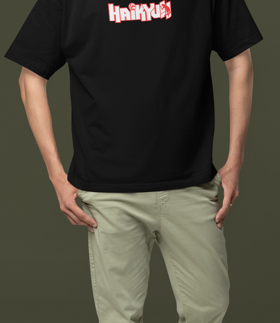 Haikyuu “Fly High!” Oversized Tee