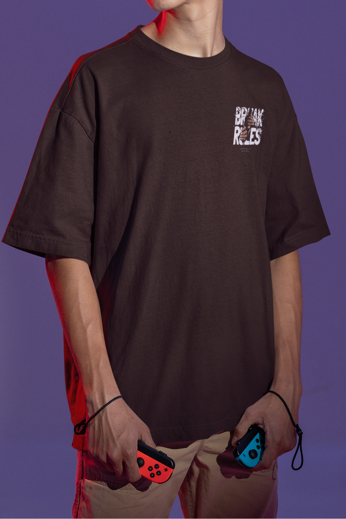 Oversized French Terry Tee | The Rulebreaker
