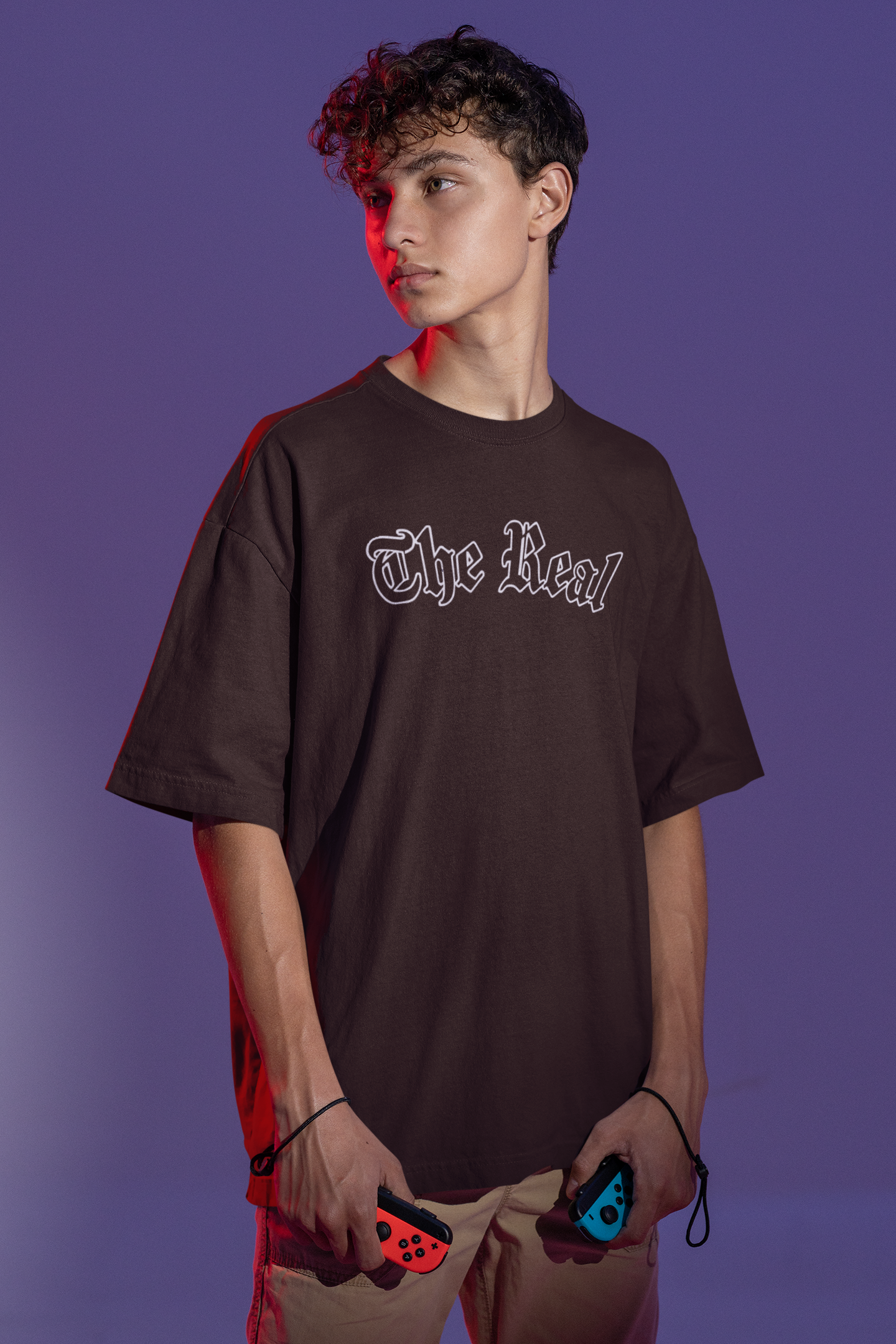Oversized French Terry| The Real Wings Tee